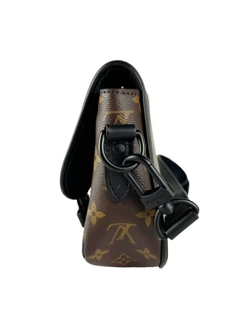 Louis Vuitton Shoulder Bag Monogram Macassar Montsouris Messenger PM